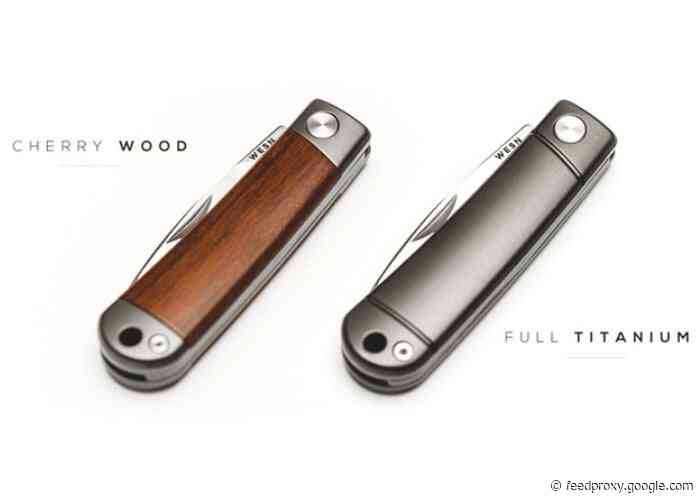 WESN Henry titanium slip-joint pocket knife $65
