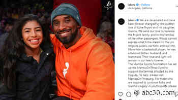 'Devastated and forever changed' - Lakers issue first public comments about Kobe Bryant