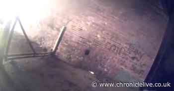 Watch as firefighters get pelted with missiles in County Durham as they tackle blaze - Chronicle Live