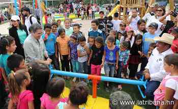 Inauguran en aldea Azacualpa el Parque para una Vida Mejor #92 - La Tribuna.hn