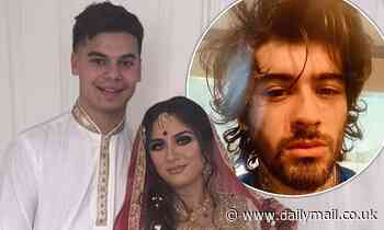 Zayn Malik's sister Safaa, 17, breaks silence after wedding as she shares snaps from the day - Daily Mail