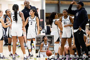 Heartbreaking pics show Kobe Bryant coaching daughter Gianna just hours before both died in helicopter crash - The Sun