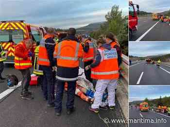 Aubagne - Faits divers - Accident sur l'A52 entre Aix et Fuveau - Maritima.info