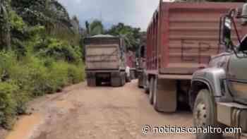 Intimidaciones del EPL en la vía Cúcuta - Sardinata - Canal TRO