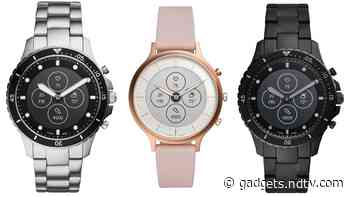 Fossil Hybrid HR Smartwatch With More Than 2 Weeks of Battery Life Launched in India
