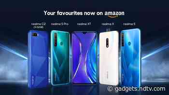Realme 5 Pro, Realme 5, Realme XT, Realme X, Realme C2 to Now Be Sold via Amazon.in as Well