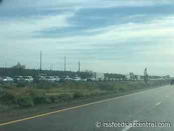 Traffic backed up for miles on northbound I-17 near Anthem