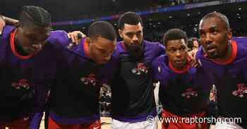 Toronto Raptors Temperature: To remember and to be grateful - RaptorsHQ