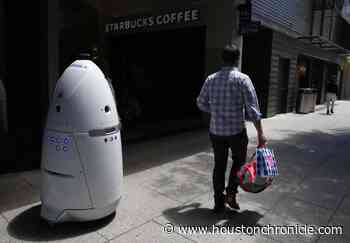 Robot police coming to Houston transit center, rail platform, park and ride lot - Houston Chronicle