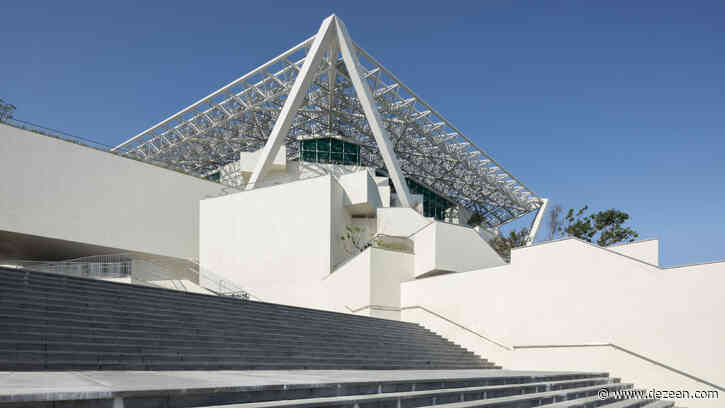 Photos reveal Shigeru Ban's Tainan Art Museum building in Taiwan