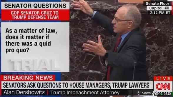 Dershowitz Argues Trump Corruption Is OK Because His Re-Election Is in ‘Public Interest’