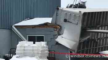 Truck smashes into Tecumseh business | CTV News - CTV News Windsor