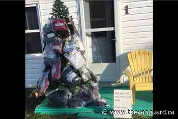 North Sydney woman creates community tree filled with warm clothing - The Vanguard