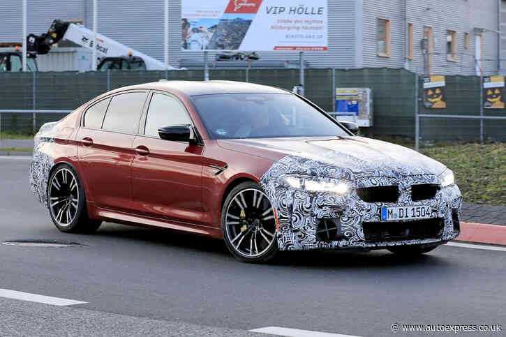 New 2020 BMW M5 facelift spotted testing