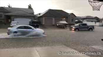 Streets flood in Warman after rainstorm | CTV News - CTV Saskatoon News
