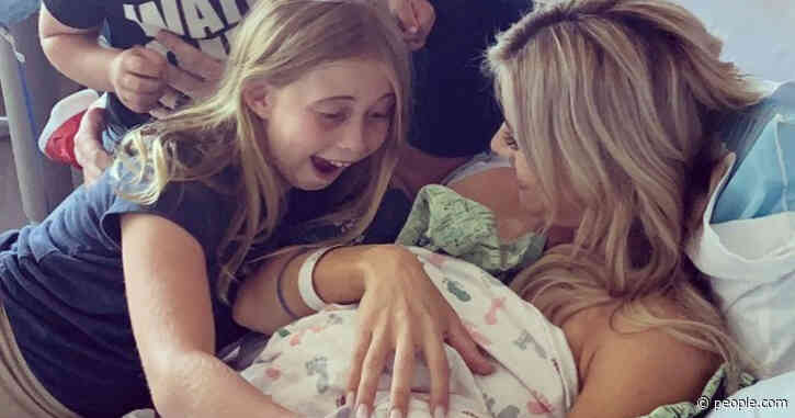Watch Christina Anstead's Kids Meet Newborn Hudson for First Time