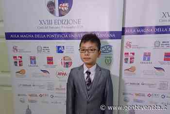Alessandro, piccolo genio mestrino della matematica, premiato in Vaticano - Gente Veneta