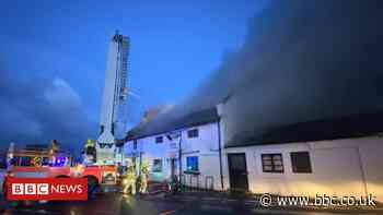 Stork Inn fire: Blaze at 17th Century Conder Green pub