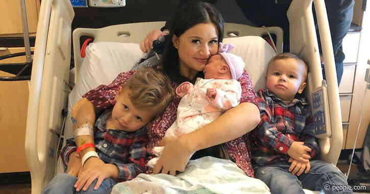 Catherine Giudici Lowe Describes Worst Part of C-Section Recovery: 'I Can't Pick Up My Children'