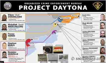 Project Daytona yields drug trafficking charges against several dealers across Ontario