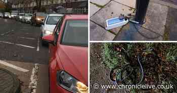 Vandals cut speed monitor cables on road where 19,000 drivers were caught breaking limit in a week