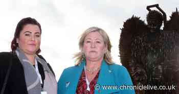 "A day of sadness and hope" Emotional calls for end to violence as Knife Angel sculpture is unveiled in Gateshead