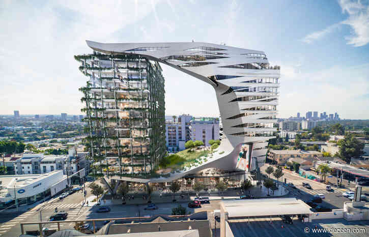 Morphosis unveils contrasting towers for Viper Room nightclub site in Los Angeles
