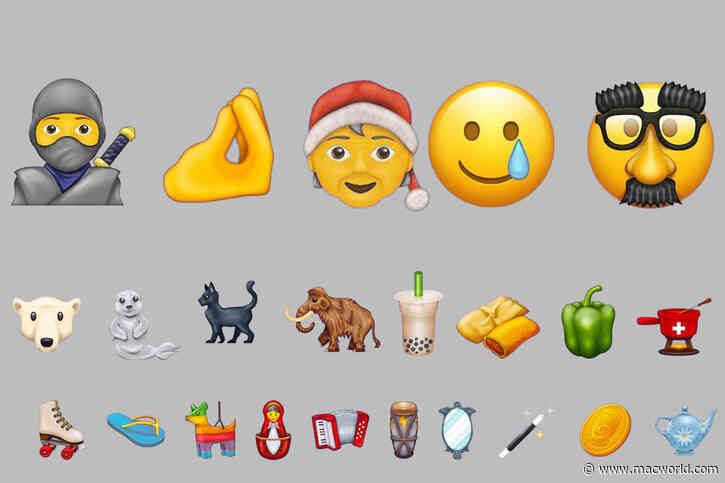 Ninjas! Bubble Tea! Piñatas! These are the 117 new emojis coming in 2020