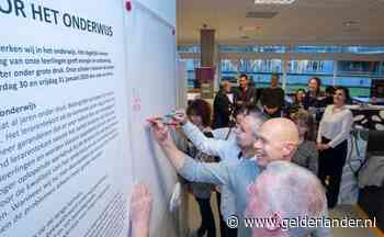 Manifest in plaats van staking op Pantarijn: ‘Het water staat ons aan de lippen’