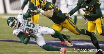 Edmonton Eskimos sign Jordan Hoover to 2-year extension