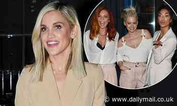 Newly-single Ashley Roberts enjoys a girls' night out with PCD band mates after Giovanni split