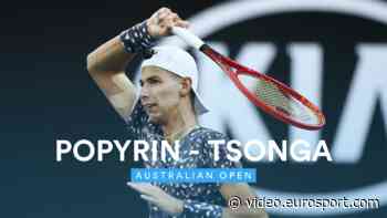 VIDEO - Australian Open 2020 highlights: Jo-Wilfried Tsonga retires hurt as Alexei Popyrin advances - Australian Open - Eurosport.com