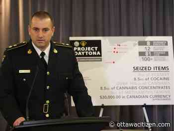 OPP Project Daytona nets 12 arrests in major Eastern Ontario drug bust