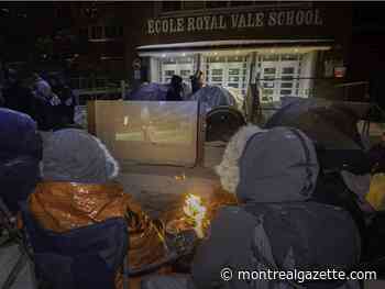 Parents prepare for freezing camp out at Royal Vale
