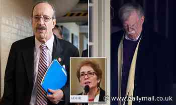 Bolton urged Dems to probe Marie Yovanovitch's firing in intervention two weeks after he left WH - Daily Mail