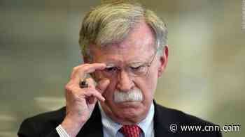 READ: White House letter to John Bolton to keep him from publishing book - CNN