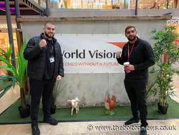 New Market Place 'interactive exhibition' attracts Bolton boxer Amir Khan - The Bolton News