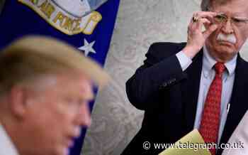 John Bolton expressed 'concerns about Donald Trump's favours for autocrats' - The Telegraph
