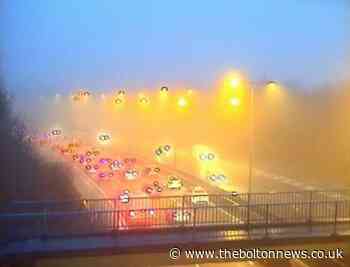 Queuing traffic and delays on M61 in Bolton after crash - The Bolton News