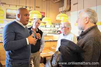 Leadership hopeful visits with local Liberals in Orillia - OrilliaMatters