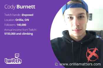 Switch to Twitch brings in big bucks for popular Orillia gamer - OrilliaMatters