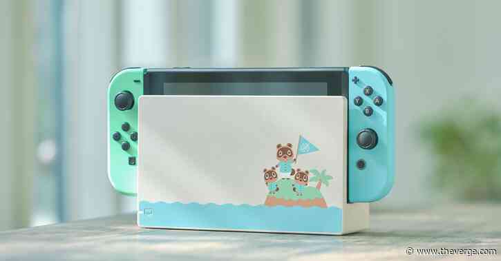 Nintendo’s new Animal Crossing-themed Switch looks amazing