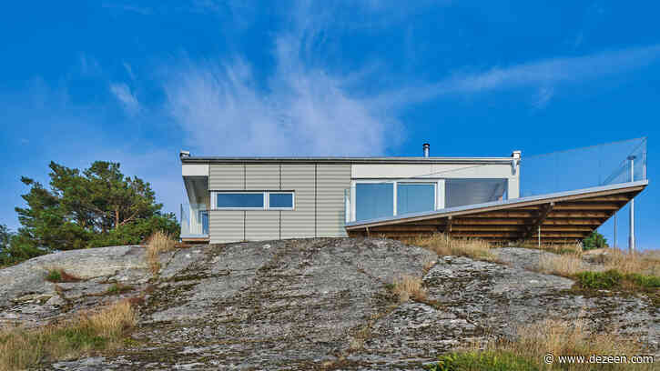 Architect and artist builds their house by the sea in Sweden