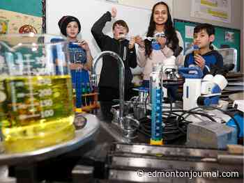 Watch: Edmonton students blasting their brine shrimp experiment to the International Space Station