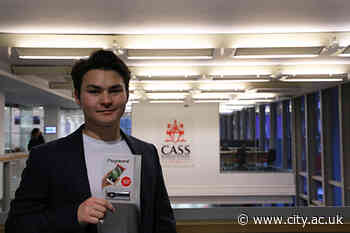 Cass student-entrepreneur heads to New York to showcase innovative start-up at TED-Ed Weekend - City, University of London