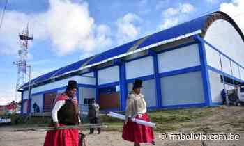 Evo Morales inaugura coliseo cerrado en Huatajata con capacidad para 3.500 espectadores - Radio FmBolivia