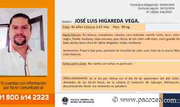 José Luis desapareció en Sahuayo, Michoacán - PacoZea.com