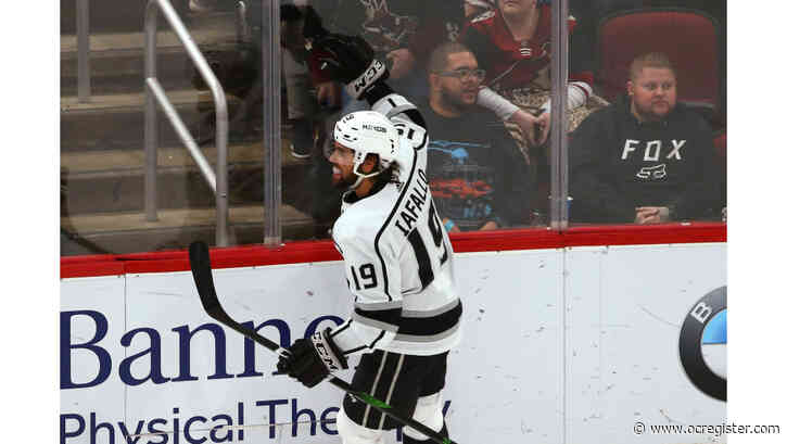 Alex Iaffalo’s 1st NHL hat trick helps Kings stun Coyotes in overtime