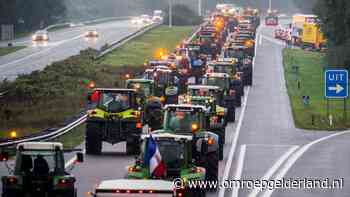 Politie keert spookrijdende boeren op A12 bij Oud-Dijk - Omroep Gelderland