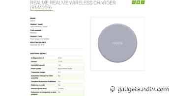 Realme Wireless Charger With 5W Charging Speed Spotted Online, Expected to Launch Soon